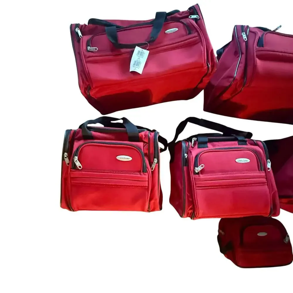 Samsonite 6-Piece Red Luggage Travel Set